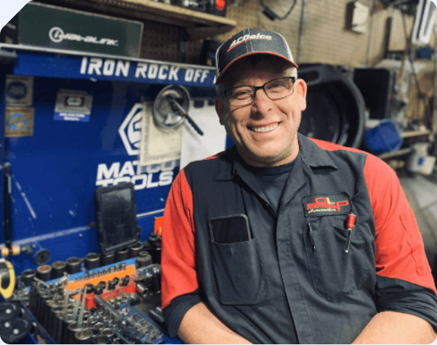 Don of GLP Automotive, smiling at the camera